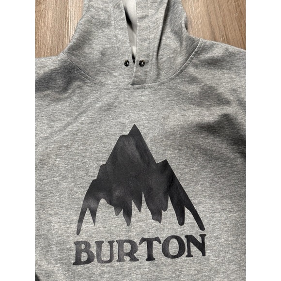 Burton Hoodie Sweatshirt Pullover Sweater Snowboard Ski Mens Sz L - Picture 4 of 6